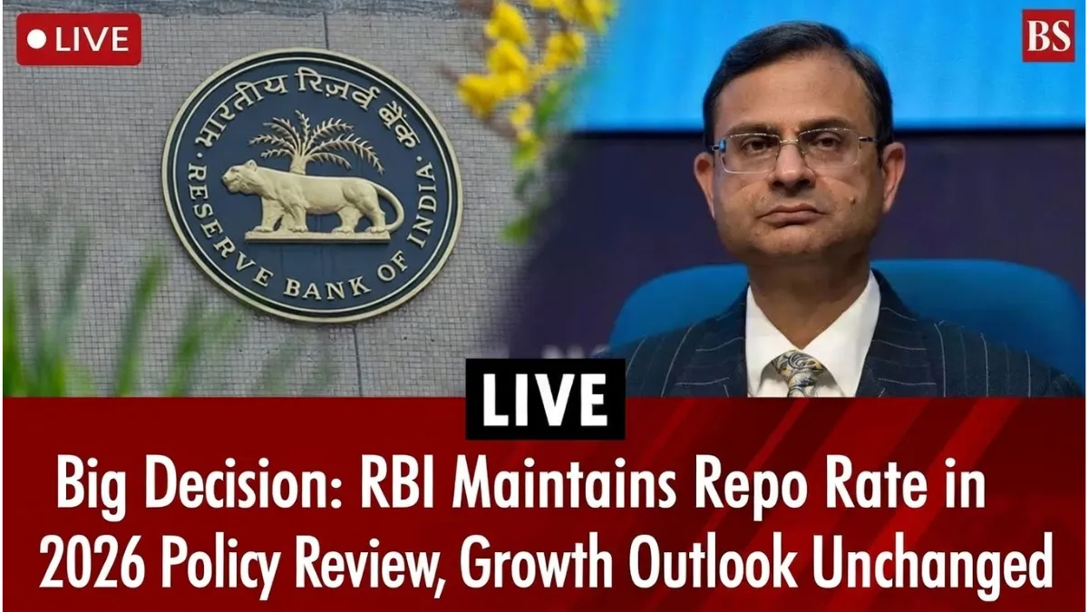 RBI Maintains Repo Rate