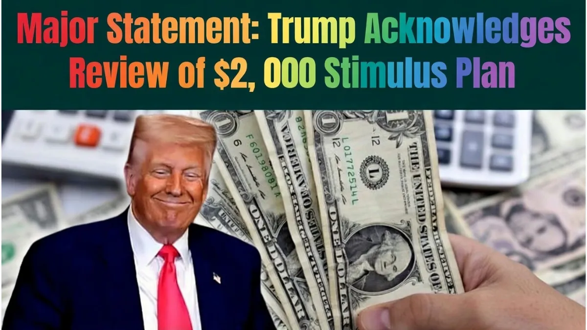 Trump Acknowledges Review